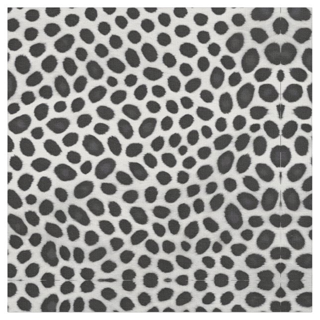 White Leopard Elegant Modern Luxury Collection Fabric (Close Up)