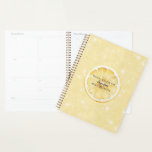White Life Gives You Lemons Quote Planner<br><div class="desc">yellow fruit lemon quote: when life gives you lemons,  make lemonade</div>