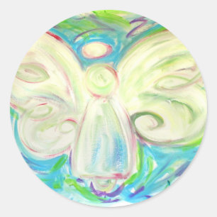 White Light Angel Sticker
