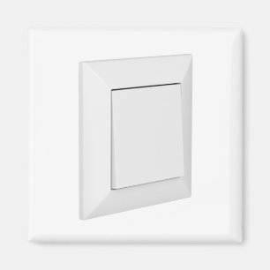 White light switch magnet