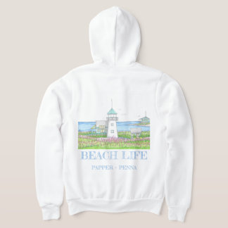 White Lighthouse Women's Hoodie Sweatshirt