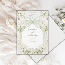 White Lilacs Vintage Elegant Wedding