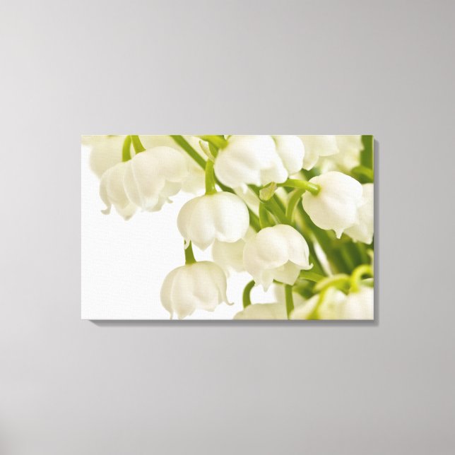 White Lilies Canvas Print (Front)