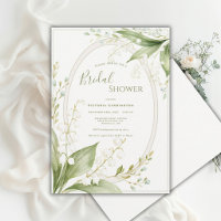 White Lillies of the Valley Whimsical Bridal 