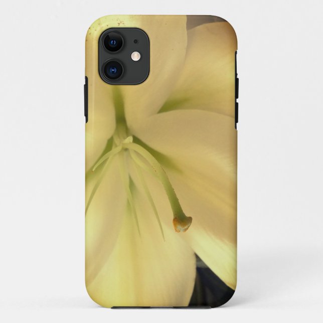 White Lillum iPhone SE + iPhone 5/5S, Barely There Case-Mate iPhone Case (Back)