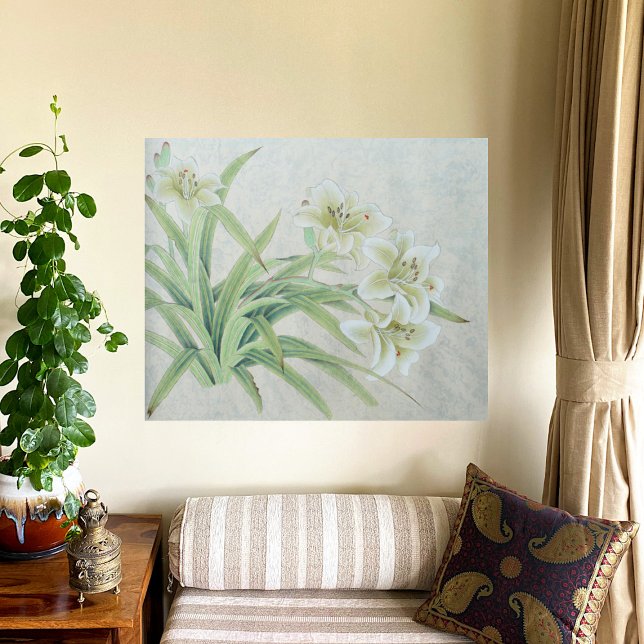 White Lily Canvas Print (Creator Uploaded)