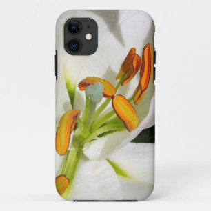 White Lily Case-Mate iPhone Case