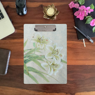 White Lily Clipboard