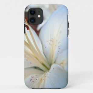 white lily pretty Case-Mate iPhone case