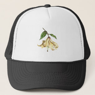 White Lily Trucker Hat