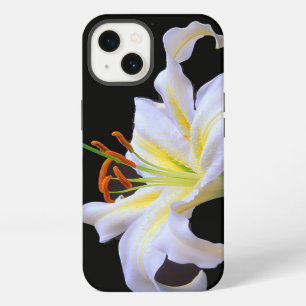 White Lilys Apple iPhone Barely There Phone Case