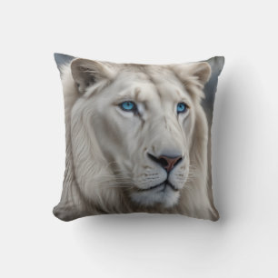 White Lion Cushion