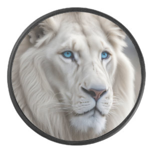 White Lion Hockey Puck
