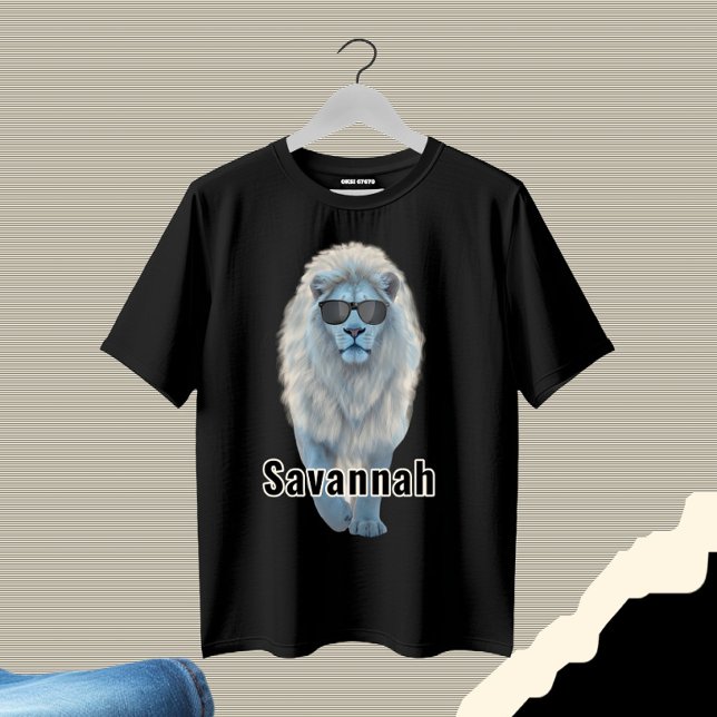 White lion T-Shirt (Creator Uploaded)