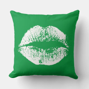 White Lips #13 Cushion