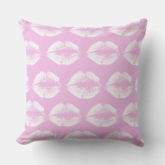 White Lips #50 Cushion (Front)