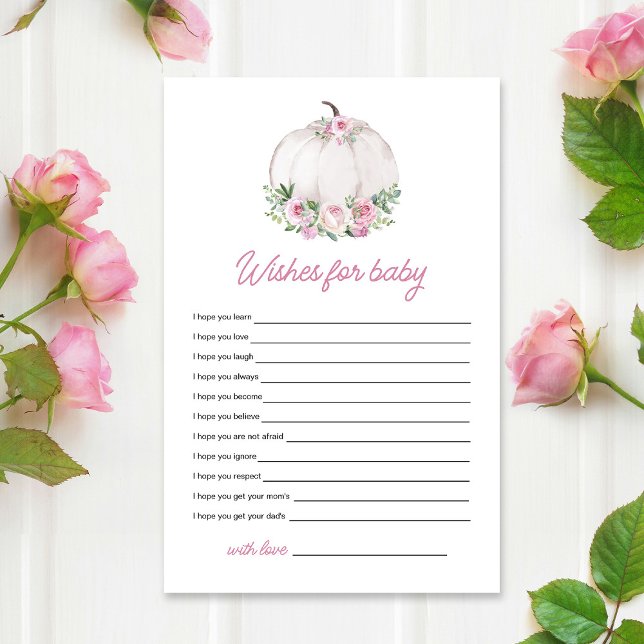 White Little Pumpkin Wishes for baby game (Creator Uploaded)