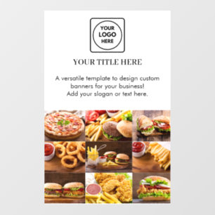 White Logo   Custom Business Promotional Display