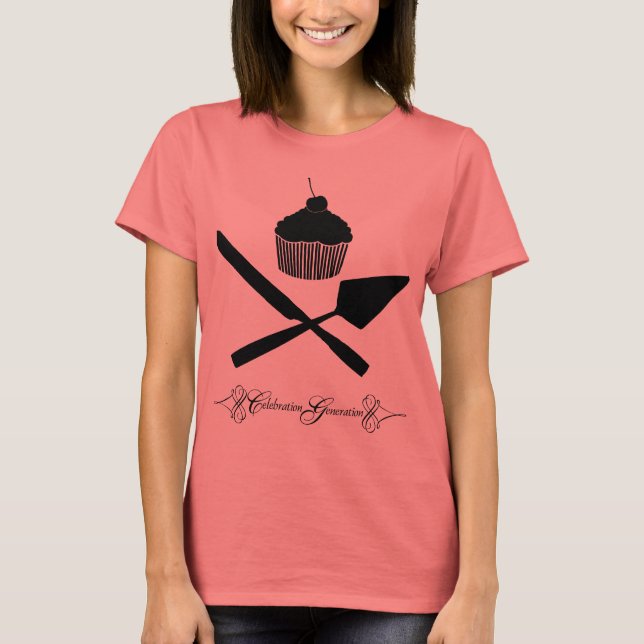 White Logo Ringer T-Shirt (Front)