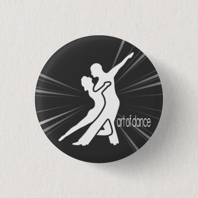 White Logo Round Button (Front)