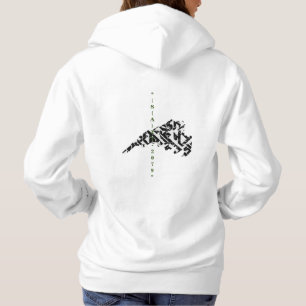 "White Long Sleeve Sweater" T-Shirt Hoodie