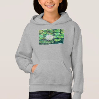 White Lotus and Lily Pads