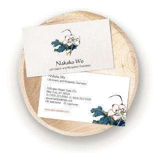 White Lotus Flower Health, Wellness & Healing Business Card