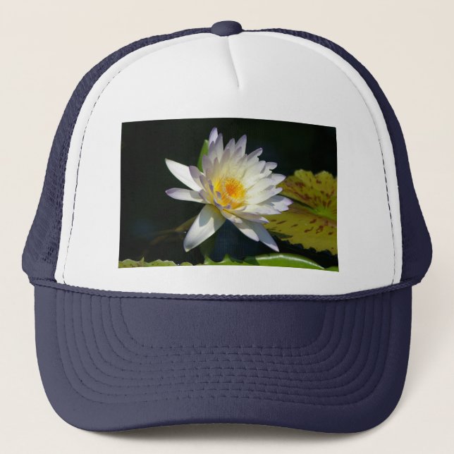 White Lotus Waterlily Hat (Front)
