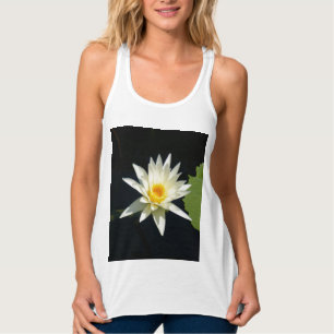 White Lotus Waterlily Tank Top