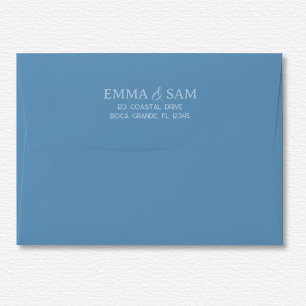 White Lotus Wedding  Envelope