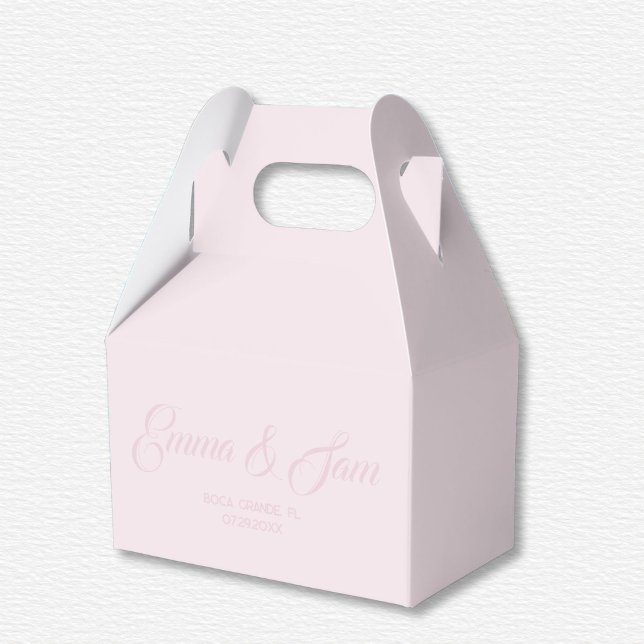 White Lotus Wedding  Favour Box (Creator Uploaded)