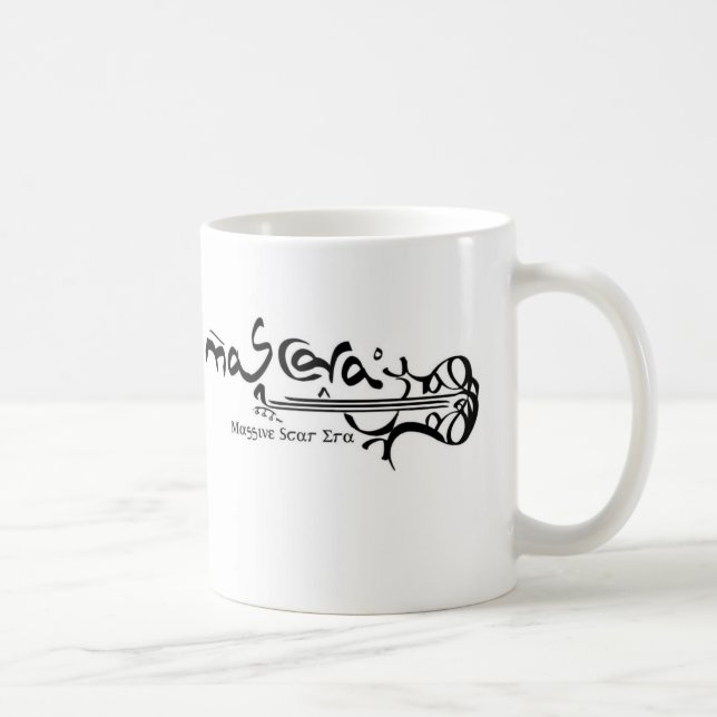 White Mag Coffee Mug (Right)