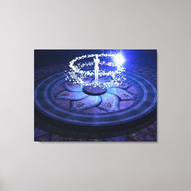 White Magic Canvas Print (Front)