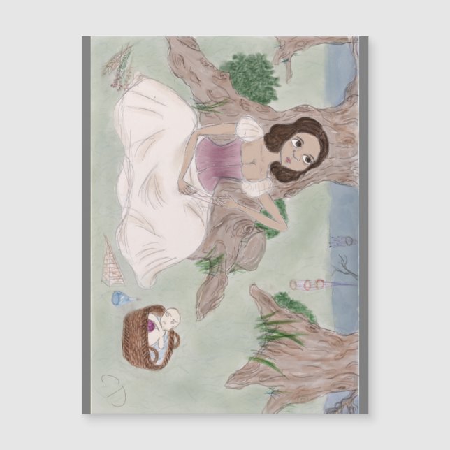 White Magic Poster Magnet (Front)