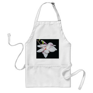 White Magnolia Standard Apron