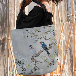 White Magnolia Tote Bag