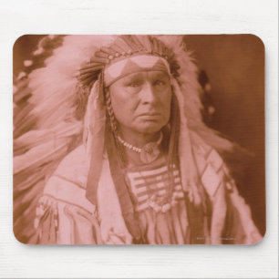 White Man Runs Him - Crow Mouse Pad