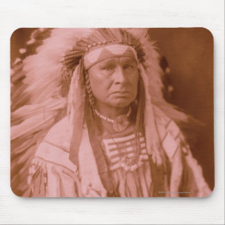 White Man Runs Him - Crow Mouse Pad