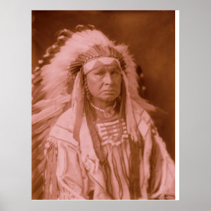 White Man Runs Him - Crow Poster