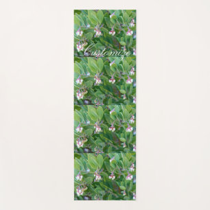 white manzanita blossoms green Thunder_Cove Yoga Mat