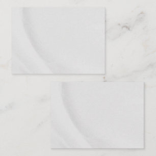 White Marble Appointment Card