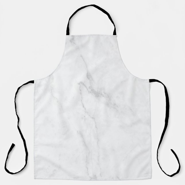  White Marble Apron (Front)