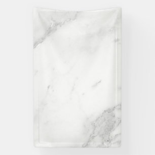 White Marble Banner
