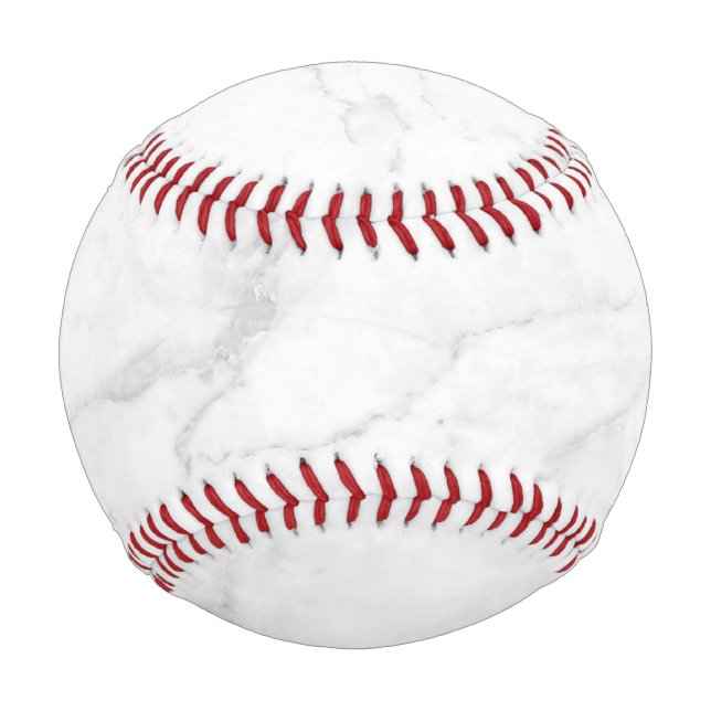 White Marble Baseball (Front)