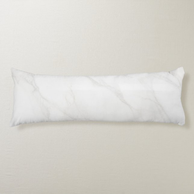 White Marble Body Cushion (Front)