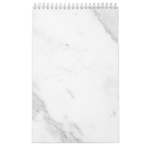 White Marble Calendar