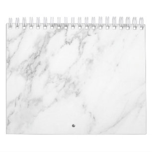 White Marble Calendar