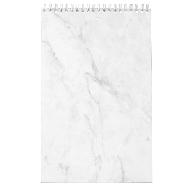 White Marble Calendar (Cover)