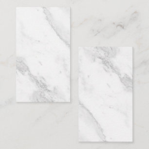 White Marble Card