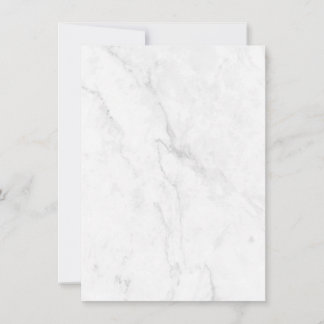 White Marble Card